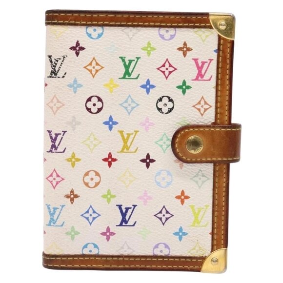 LOUIS VUITTON Multicolor Agenda PM Day Planner Cover White - Picture 12 of 15